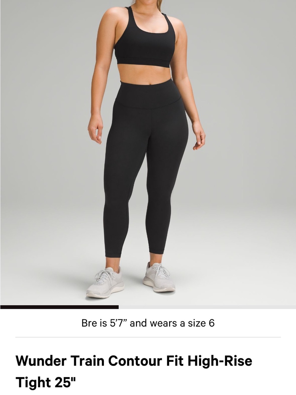 lululemon athletica Wunder Train HR Tight 25” *Contour Fit